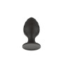 Силиконовая анальная пробка черная M (6.7*3.5cm) 3304-02