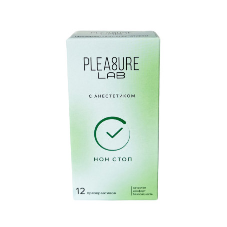Презервативы с анестетиком Pleasure Lab 12 шт 6551lab