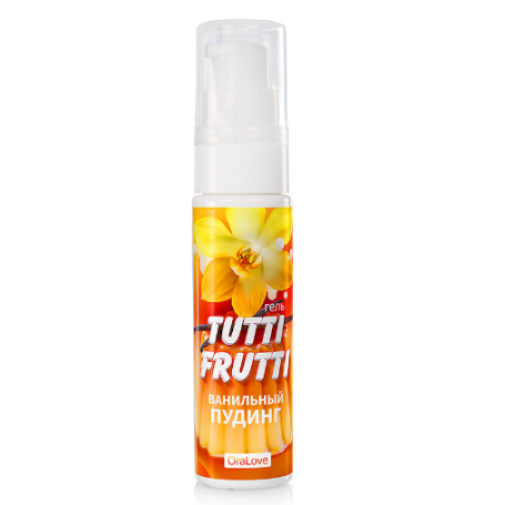 Интимный гель TUTTI-FRUTTI ванильный пудинг 30 г