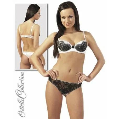 Черно-белый комплект от Cottelli COllection 46 р-р M