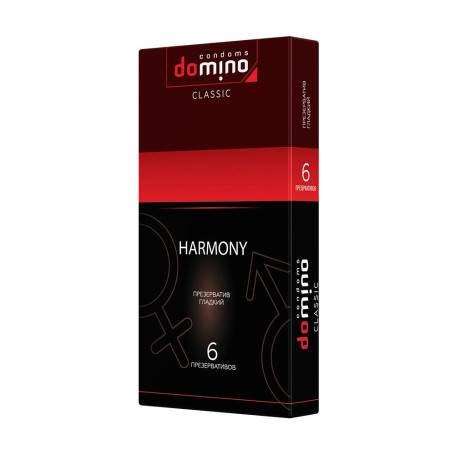 ПРЕЗЕРВАТИВЫ DOMINO CLASSICS HARMONY 6 штук