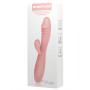 Вибратор Pretty Love Snappy, светло-розовый, 30 видов вибраций, 2 мотора, 31x195 мм